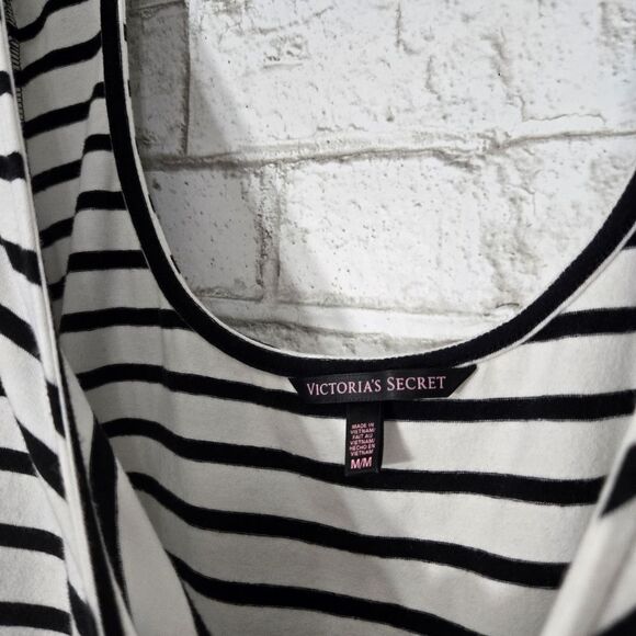 V. Secret stripe open back long sleeve top - Picture 7 of 15